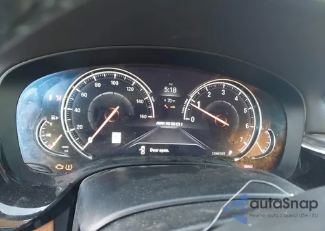 2018 BMW M550I xDrive z USA, uszkodzony, nr VIN WBAJB9C52JB286933